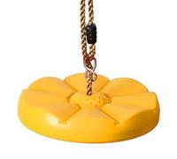 Generic Columpio de Disco para árbol de Alta Resistencia, Asiento de Plástico con Cuerda de PE, Columpio de Disco con Cuerda, Fácil de Instalar, 800 G para Niños, Patio Trasero, Juego de para árbol,