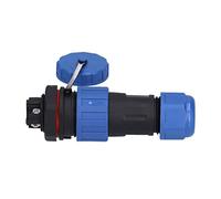 Generic Conector de Alimentación a Prueba de Agua IP68, Enchufe de Aviación de Tuerca Trasera Confiable para Equipos de Comunicación, 250V (4 pines)