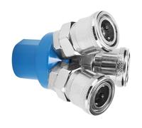 Generic Conector de Compresor de Aire Neumático de Montaje Rápido de Estilo Japonés Resistente de 1/4" para una Fácil Instalación, Adecuado para Varios Dispositivos Neumáticos y Mangueras de Aire