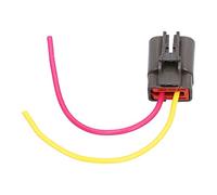 Generic Conector de Enchufe del Alternador Reemplazo Automotriz Duradero Apto para Apto para Material ABS Fácil Instalación 1 Unidad