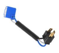 Generic Conector de Enchufe H4 para Faros de Coche y Motocicleta Cable de Conversión Macho-Hembra Resistente Arnés de Cableado Compatible Bombillas Angulares H4 Fácil Instalación