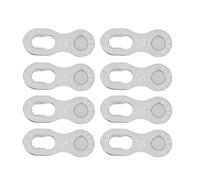 Generic Conector de Eslabón Faltante de Cadena de 12 Velocidades para Bicicleta de Acero, Piezas Duraderas para Accesorios de Ciclismo de Bicicleta de Montaña y de Carretera en Dorado, 4 Pares