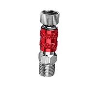 Generic Conector rápido de desconexión de liberación rápida para aerógrafo, conexión macho y hembra de 1/8 pulg., piezas y accesorios, Sin Presión Roja