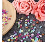 Generic Confeti Brillante para Fiesta de Cumpleaños y Decoración Lujosa para Uñas, 60 G para Ocasiones Festivas (vieiras pequeñas)