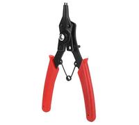 Generic Conjunto de Alicates de Anillo de Ajuste, la Combinación de Alicates de de Anillo de Herramientas de Eliminación de Clips con Cabezas 2pcs Multifuncionales 4 en 1 Aliclo de Circlip de Acero