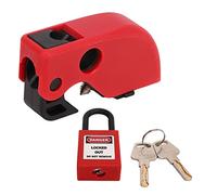 Generic Conjunto de Dispositivo de Bloqueo de Disyuntor Versátil Estructura Compacta para una Prevención Eficaz de la Electrocución en Entornos Inflamables Nylon Robusto con Componentes de Latón 1
