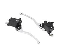 Generic Conjunto de Palanca de Frenos y Embrague, Cilindro de Embrague de Freno Derecho Izquierdo 2 PCS 7/8 Pulgadas Palancas de de de Cilindro Maestro de de Motocicleta para el Scooter de Crucero