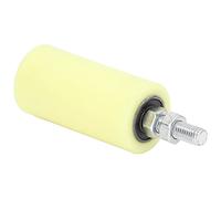 Generic Conjunto de Soporte de Rodillo de Poste Guía de Puerta Corrediza de Nailon Duro Duradero, 100mm para Herrajes para Puertas Correderas