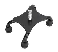 Generic Consejo de Varillas Cuádruples, Soporte Estable de Varilla de Acero de Acero Inoxidable para una Base Reducida de la Muñeca para Caña de 22 Mm