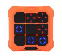 Generic Consola de Juegos de Rompecabezas Digital Portátil, Divertida, Educativa para Niños, Entrenamiento Cerebral, Plástico, 1 Unidad (Orange)