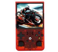Generic Consola de Juegos Retro, Videojuegos Console de Juegos Portátiles con Pantalla IPS de 4 Pulgadas 720x720 de Código Abierto Player 4000MAh Battery Admite Más de 60 Emuladores R36Max Consola