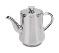 Generic Contenedor de Grasa de Tocino de Acero Inoxidable con Colador, Olla de Almacenamiento de Aceite Duradera para Uso en Cocina con Tapa a Prueba de Polvo, 1 Unidad (32 onzas)