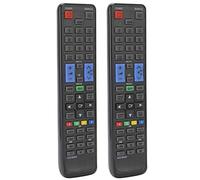 Generic Control Remoto de TV Multifunción para AA59-00465A Ligero, Duradero, Fácil de Usar, ABS Negro, 2 Pilas AAA