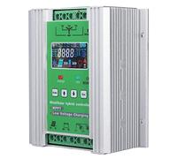 Generic Controlador de Carga Híbrido Solar Eólico Regulador de Alta e 1000 W para Alumbrado Público Material de Aleación de Aluminio (CC 12 V/24 V/48 V.)