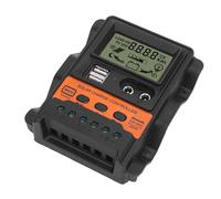 Generic Controlador de Carga Solar USB Dual con Tecnología PWM Avanzada para Sistemas Solares Fuera de la Red 12 V 24 V Naranja (60A)