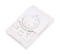 Generic Controlador de Temperatura Montado en Superficie Termostato Mecánico Estable 10-30 ℃ para Control de Bobina de Ventilador de Aire Acondicionado Central