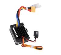Generic Controlador de Velocidad Electrónico Cepillado a Prueba de Agua 80A para RC Car Boat 540 550 750 Motors XT60 Plug con Salida BEC 5A, ESC Cepillado con Múltiples Protecciones para Diversos
