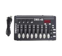 Generic Controlador Dmx Controlador de luz de escenario operador Dmx espectáculos de luz con Cable USB controlador de DJ accesorio de luz Dmx