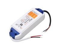 Generic Controlador LED Transformador de Fuente de Alimentación LED de Plástico 72W 12V DC 6.3A AC 90 a 240V con Protección contra Sobrecorriente y Cortocircuitos para Proyectos de Iluminación de