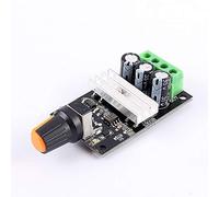 Generic Controlador Regulador Ajustable PWM de Velocidad de Motor Variable para Interruptor de Motor de CC + Perilla, Diseño Compacto Eficiente y Confiable, para Equipos de bajo Voltaje