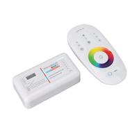 Generic Controlador Remoto LED RF, Atenuador Inalámbrico de 2,4 GHz con Panel Táctil para Tiras de Luces LED RGB, Fácil Instalación, DC 12-24V