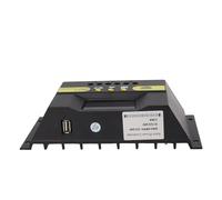 Generic Controlador Solar Electrónica de Alto Rendimiento Funciones de Protección Integral de Energía Solar Aluminio 12V 24V (20A)