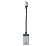 Generic Convertidor Adaptador Dongle Tipo C a Gigabit RJ45 con Velocidad de Transmisión de 10/100/1000 Mbps para Sistemas //OS X Aleación de Aluminio Liger PVC