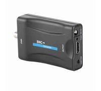 Generic Convertidor BNC a Adaptador de Vídeo 1080P 720P con Compensación 3D y Tecnología UP para Monitor de Vigilancia DVD Set-Top Box Gaming