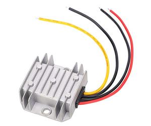 Generic Convertidor de Corriente CC de 9 a 40 V a 24 V Regulador Automático de Voltaje -Boost para Uso Automotriz e Industrial con Carcasa de Aleación de Aluminio Impermeable, Paquete de 2