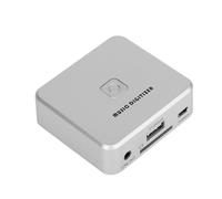 Generic Convertidor de Vinilo a MP3 Digitalizador de Música Estéreo para Conversión de Casetes y Discos Caja USB/SD para Preservación de Música Analógica