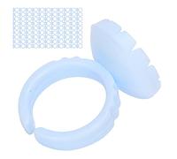 Generic Copas Desechables para Anillos de Pegamento para Extensión de Pestañas, Fuertes y Ecológicas para Injertos de Pestañas, 100 Unidades para Uso Doméstico y Profesional (Azul 100 piezas por