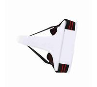 Generic Coquilla Ergonómica Mujer Boxeo Karate Jockstrap para Taekwondo, Sin Talla Trajes para Personas Que Entrenan Taekwondo, Boxeo, Karate, Sanda Blanco (L)