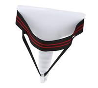 Generic Coquilla Ergonómica Mujer Boxeo Karate Jockstrap para Taekwondo, Sin Talla Trajes para Personas Que Entrenan Taekwondo, Boxeo, Karate, Sanda Blanco (S)