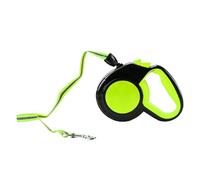 Generic Correa Retráctil para Mascotas de 5 M, Construcción de Alta Resistencia, Diseño de Ergonómico para Paseos Al Aire Libre, Ideal para Perros de Menos de 20 Kg (Verde Fluorescente)