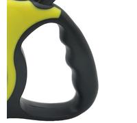 Generic Correa Retráctil para Mascotas, Ergonómico, Retracción Automática para Pasear Perros de Forma Segura, 16,4 Pies para Gatos, Conejos, ABS (Yellow)