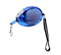 Generic Correa Retráctil para Perros Pequeños y Medianos Collar para Perros Suave y Cómodo con de Bloqueo Automático para un Fácil Control 1 Unidad (Blue)
