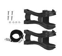 Generic Correas Ajustables para Pedales de Bicicleta de Plástico Negro Resistentes Al Sol: Evitan Que los Pies Se Deslicen para Andar en Bicicleta de Forma Más Segura