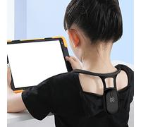 Generic Corrección de Postura Flacidez, Amplia Aplicación Entrenador de Postura Inteligente Evita que su Hijo Suene en el Trabajo (BLACK)