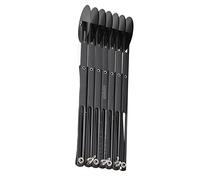 Generic Cortador de Pastelería de Acero Inoxidable, Rodillo de Masa Ajustable con Ruedas Múltiples, Cuchillo para Hornear, 1 Pieza (7 rondas)