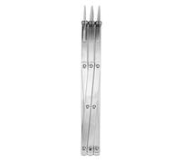 Generic Cortador de Pizza de 3 Ruedas, Herramienta de Corte de Pastelería Duradera de Acero Inoxidable para Hornear en Casa, 1 Unidad