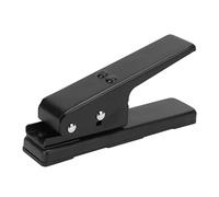 Generic Cortador Negro Portátil para Púas de Guitarra con Papel de Lija para Punzón de Púas de Guitarra DIY, Excelente Material para Cualquier Guitarrista