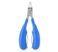 Generic Cortauñas Encarnadas de Acero Inoxidable, Tijeras Profesionales para Cutículas para Pedicura en el Hogar, Herramienta de Recorte Fácil, 5,2 X 2, Pulgadas, 1 Unidad (BLUE)