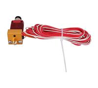 Generic CR10 Kit de Extrusora Roja Hotend 40W 12V/24V para Impresora 3D, Juego de Boquillas MK8 para Ventiladores CR10/10S/Ender 3 (12V 40W)