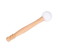 generic Crystal Bol Cantando en Crystal Maillet Vegans 25 × 12 × 4 Madera Maillet Jubo de Goma Juntas Torique Más Amplias para Jugar en Bowl