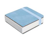Generic Cuaderno de Acuarela Portátil, 30 Hojas, Pequeño Cuaderno de Bocetos de Acuarela, Fácil de Colocar, Plano, para Dibujar, Escribir, Inspiración de Jardín (BLUE)