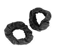 Generic Cubierta Antipolvo para Rueda de Cochecito, Protector Reutilizable para Rueda de Cochecito Infantil, Lavable a Mano, 2 uds. (Cubierta de grande)