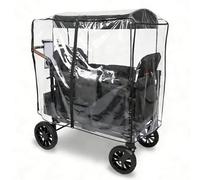 Generic Cubierta contra el Viento para Wagon, Apta para WonderFold W4, Diseño Impermeable de Cobertura Total para Todo Tipo de Clima, Ideal para Padres en Movimiento, Confeccionada con Poliéster