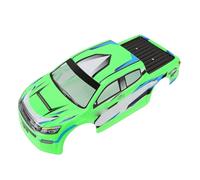 Generic Cubierta de Carcasa RC Construcción de PVC Verde para Coches a Escala 1/10 Protección y Personalización Mejoradas