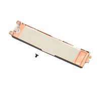 Generic Cubierta de Disipador de Calor de Aleación de Aluminio para Refrigeración SSD, Carrito de Disipador de Calor Duradero para Nvme M.2 NGFF SSD XPS 15 9500 9510 9520
