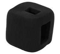 Generic Cubierta de Esponja para Reducción de Ruido del Viento en el Parabrisas para 4 y 5 Session, Espuma Flexible para Grabación de Audio Mejorada, Negro, Liviano, Ideal para Actividades Al Aire